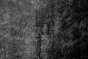 Old wall texture cement dark black gray  background abstract grey color design are light with white gradient background.