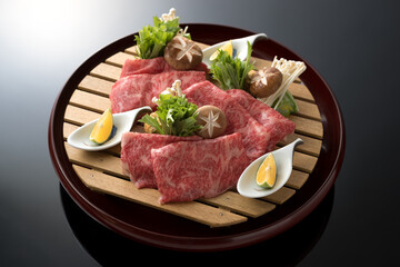 豪華な和牛料理・和食