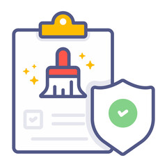 secure document Modern concepts design, Premium quality vector illustration concept. Vector symbol.