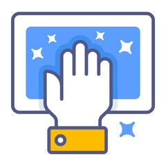 wipe Modern concepts design, Premium quality vector illustration concept. Vector symbol.