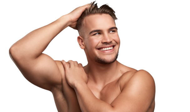 Handsome doesn't even begin to describe him