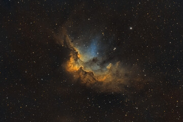 wizard nebula deep sky astrophotography object © Ahmed