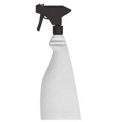 3d rendering illustration of a liquid spray bottle
