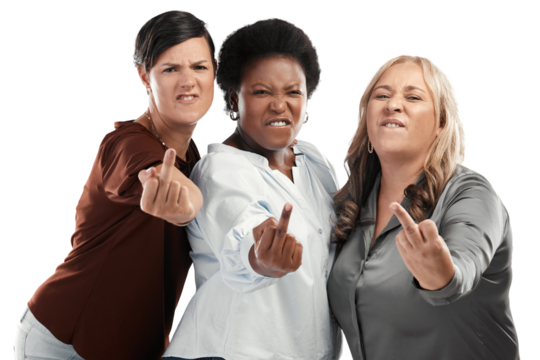 We couldn't care less what you think