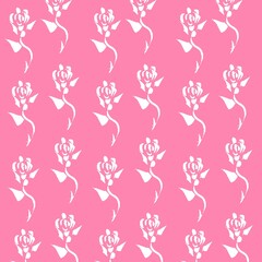 バラ　壁紙　シルエット　背景