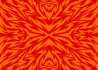 Abstract background with geometric tribal ornament pattern
