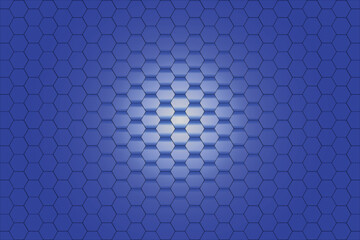 Blue polygon geometic vector background