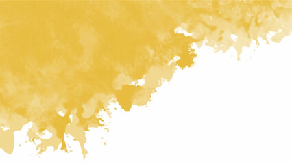 Yellow watercolor background for textures backgrounds and web banners design