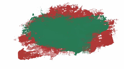Green and red watercolor background for textures backgrounds and web banners design. Christmas.