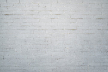 Background from a white painted brick wall
