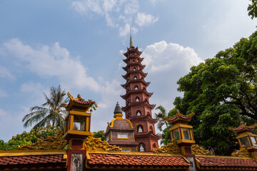 Fototapeta premium Tran Quoc Pagoda
