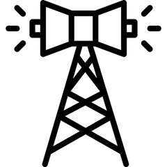 Radio Broadcast Icon