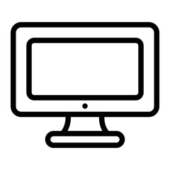computer line icon