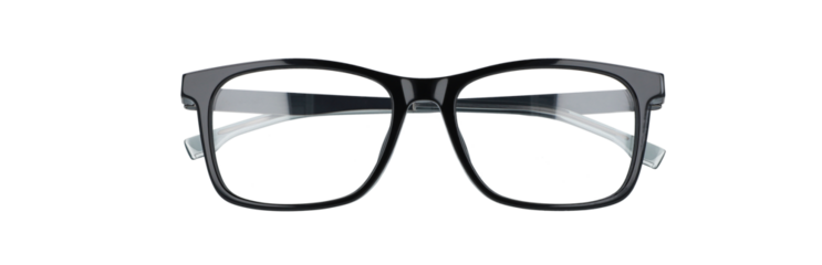 glasses isolated on white background