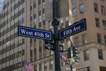 Obraz premium 5ieme avenue