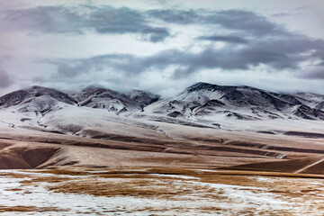 Fototapeta na wymiar landscape in the winter