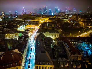 Fototapeta premium Warszawa