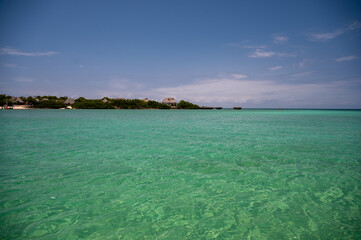 tropical beach sea on Zanzibar