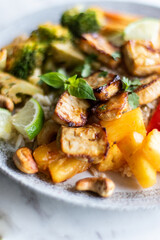 Thai Tofu Sheet Pan