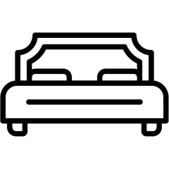 Double Bed Icon