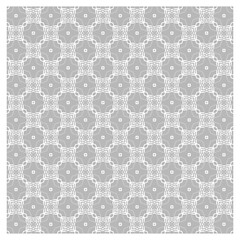 Seamless pattern with geometric monochrome shapes.
