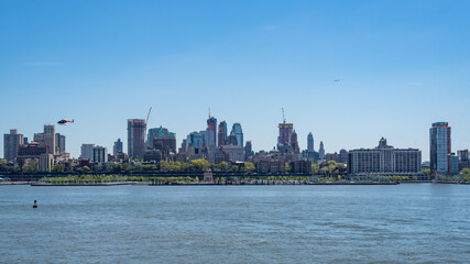 Fototapeta na wymiar Skyline of Downtown Brooklyn in New York City