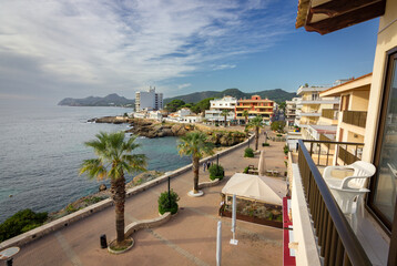 Sunrise in Cala Ratjada in Mallorca (Spain)