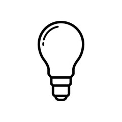 light bulb icon design vector template