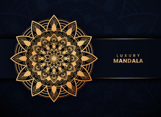 Luxury mandala pattern for Wedding Invitation Card, print, poster, cover, fabric, textile, wallpaper etc.