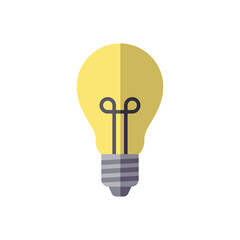 light bulb icon design vector template