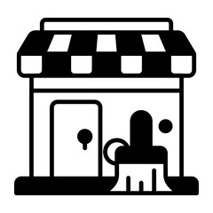 store cleaning Modern concepts design, Premium quality vector illustration concept. Vector symbol.