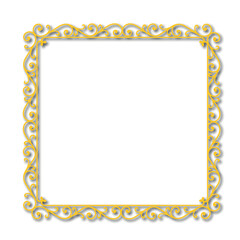 Frame, in the style of an ornament, Vector illustration eps 10, Art.	