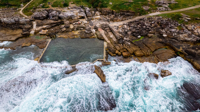 Ocean Rock Pool, Nature, Travel , Beach, Rock Pool , Sydney, Rocks