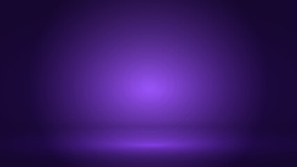 Purple empty room studio or Interior gradient used for background and display your product. vector design.