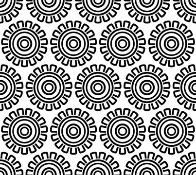 Xochitl-Flor - Patr&oacute;n Prehisp&aacute;nico Mexica