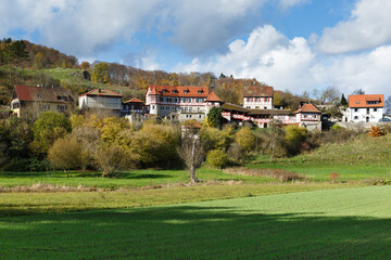 Fototapeta na wymiar Kleinod Münsingen-Gundelfingen im Lautertal