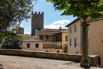 Obraz premium Arezzo is Italy city located in Tuscany.