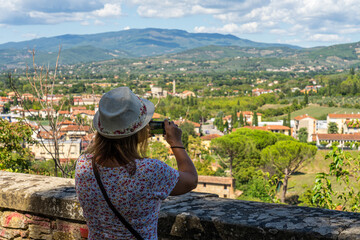 Arezzo is Italy city located in Tuscany.