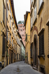 Lucca is Italy city located in Tuscany.