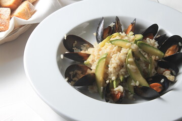 pasta with seafood