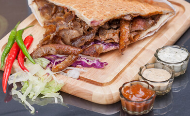 grilled pork sandwich