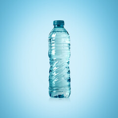 Naklejka premium plastic water bottle