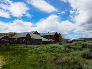 ghost town in Bodie, California 