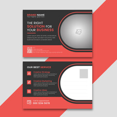 Corporate Post Card Template