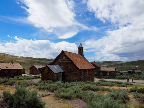 old abandoned house in Bodie, California