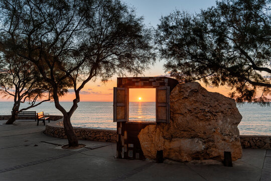 Beach view Cala Millor resort - Spain, Mallorca
