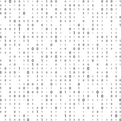 Binary code digital technology background. Digital data stream. Matrix. binary code. - obrazy, fototapety, plakaty