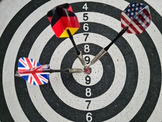 Confrontation and unity America Germany and Great Britain