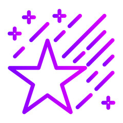 star shaped confetti