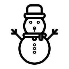 snowman with hat